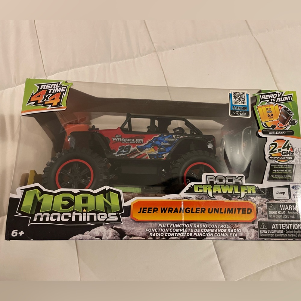 New Nkok Rock Crawler Jeep Wrangler RC Car NWT